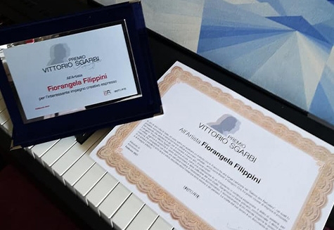 Fiorangela Filippini partecipazione al Premio Vittorio Sgarbi 2021