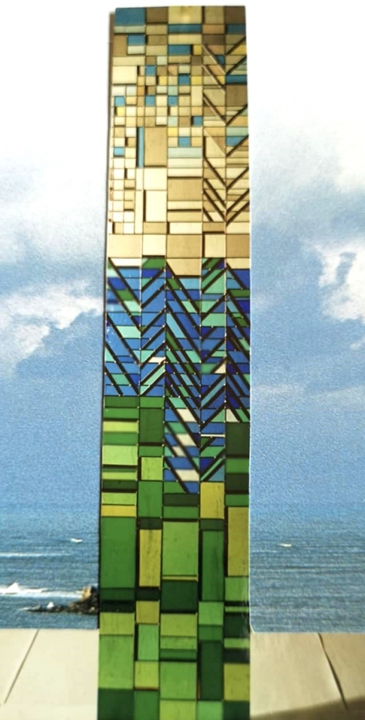 Totem - Vetrate di Fiorangela Filippini